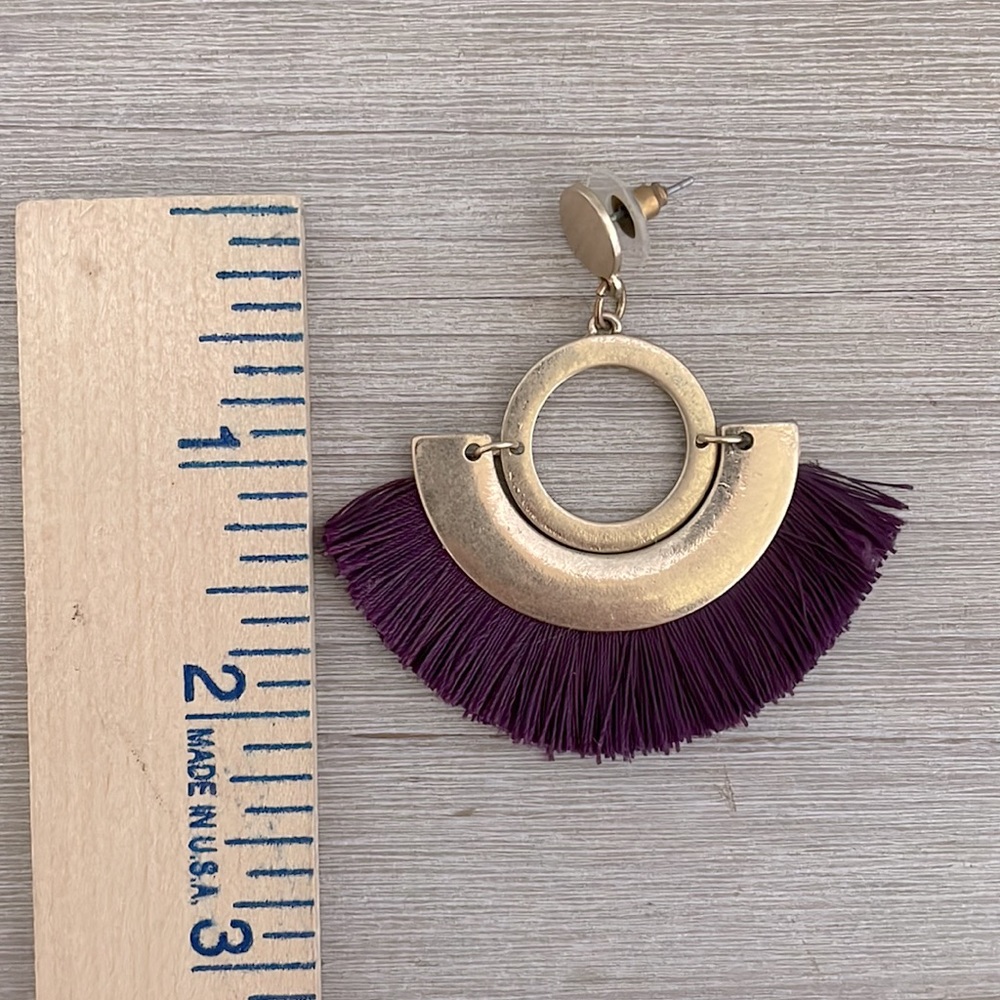 Bundle of gold fashion earrings - Picture 8 of 10